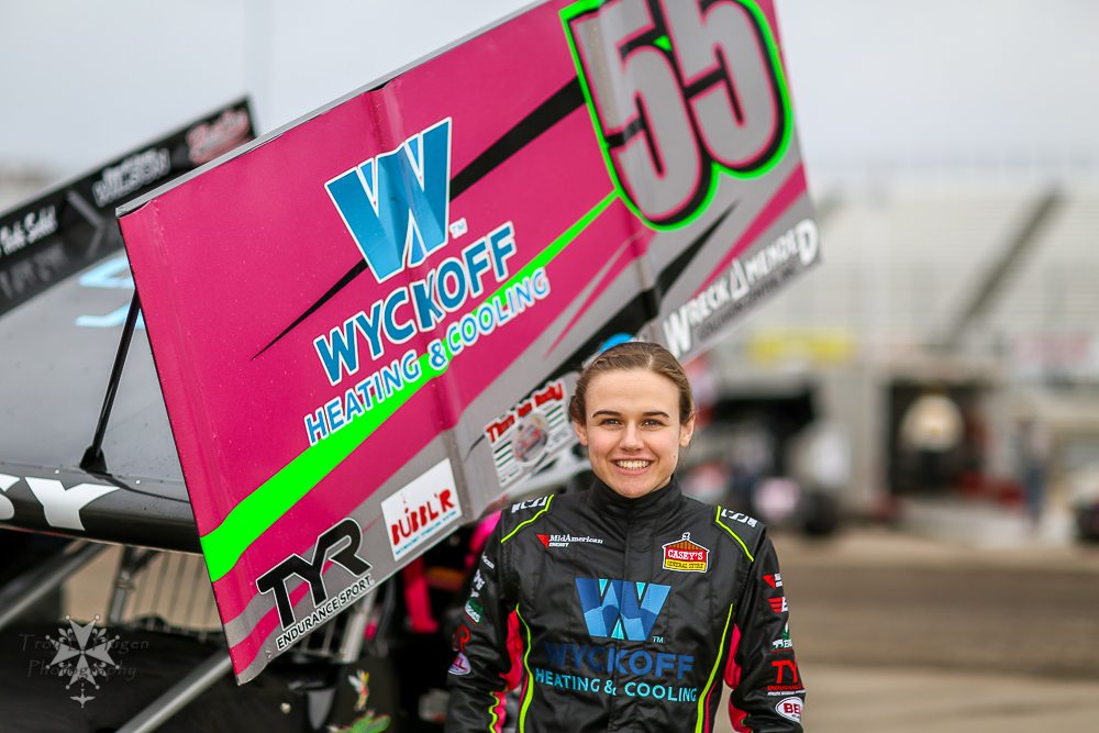 McKenna Haase looks to raise her stock as a professional driver with ...