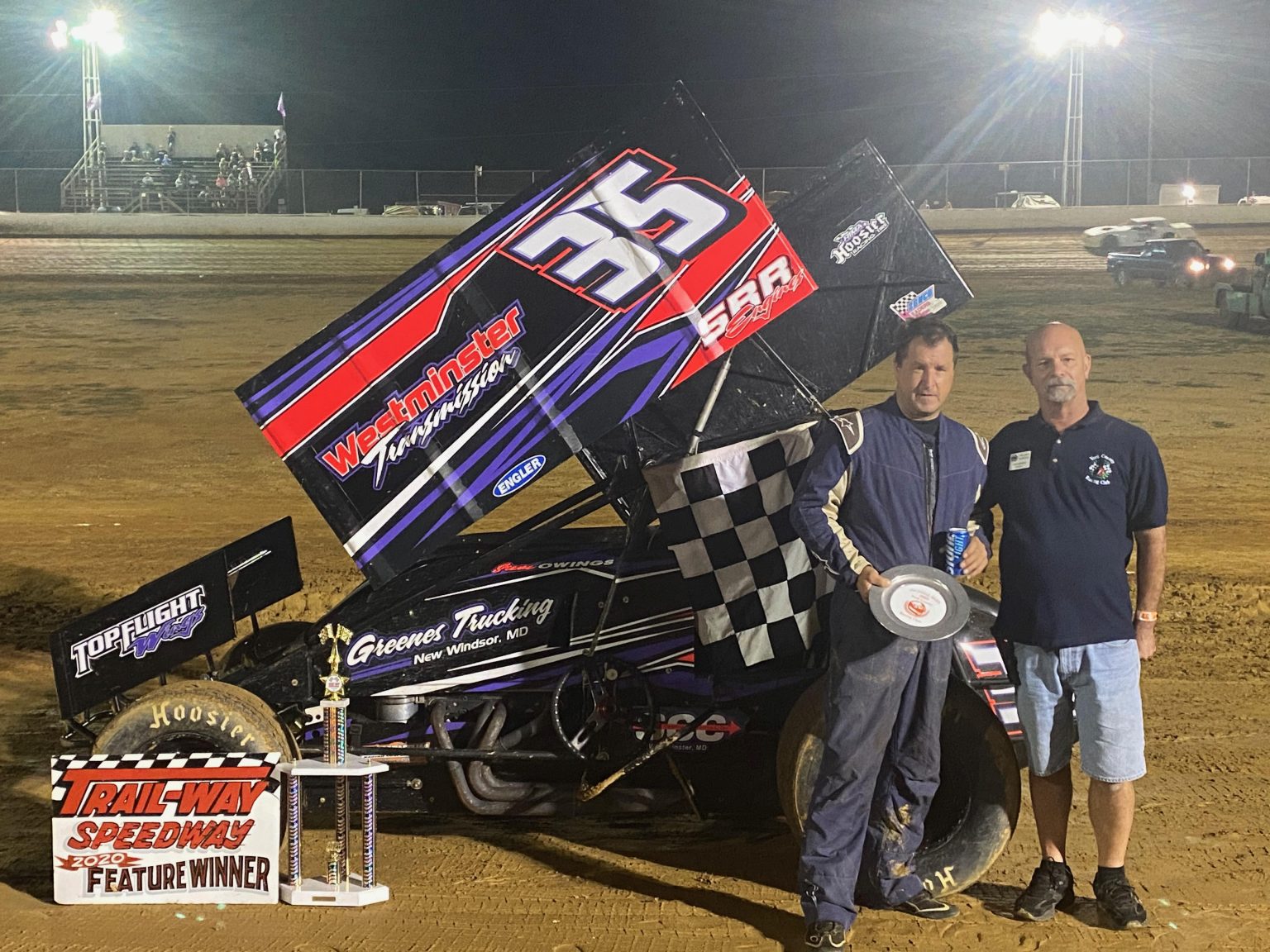 Steve Owings wires the field to capture the Trone Outdoor 358